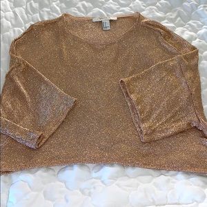 Gold Party top